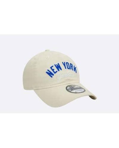 KTZ York Yankees Mlb Wordmark 9Twenty - Blu