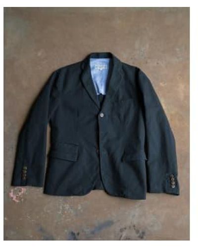 Scarti Lab Cotton work jacket linen - Blau