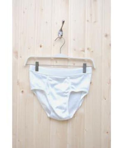 The White Briefs Platan - Blanc