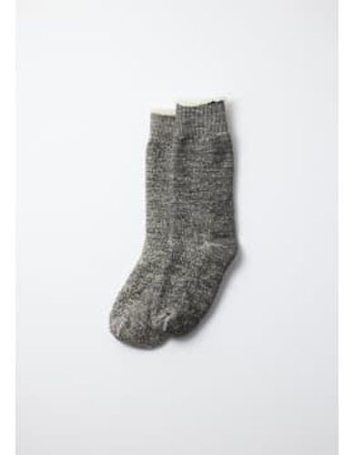 RoToTo Calcetines doble cara - Gris