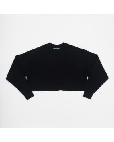 JJXX S Caia Cropped Sweatshirt - Black