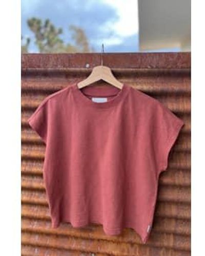 LE BON SHOPPE Jeanne Brick T Shirt L - Pink