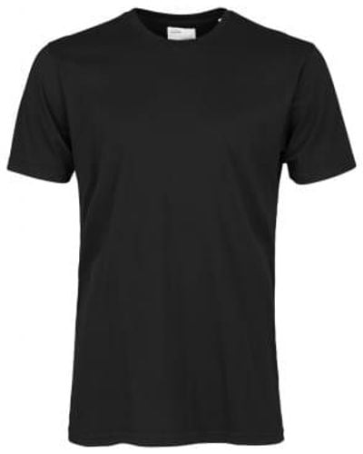 COLORFUL STANDARD Cs1001 klassisches bio -t -shirt tief schwarz