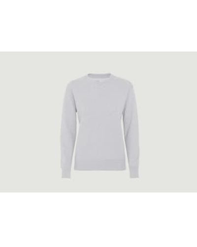 COLORFUL STANDARD Classic Sweater In Organic Cotton - Bianco