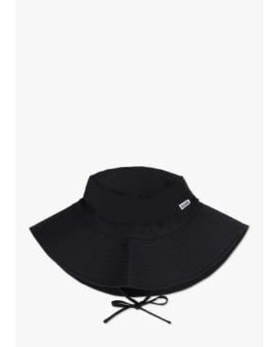 Rains Womens Boonie Hat In Black - Nero