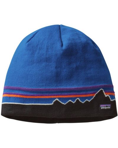 Patagonia Brodeo Beanie Fitz Roy Icon Nouveau Green for Men | Lyst