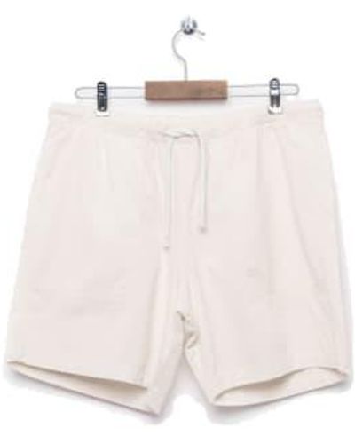 La Paz Formigal Babycord Shorts - Bianco