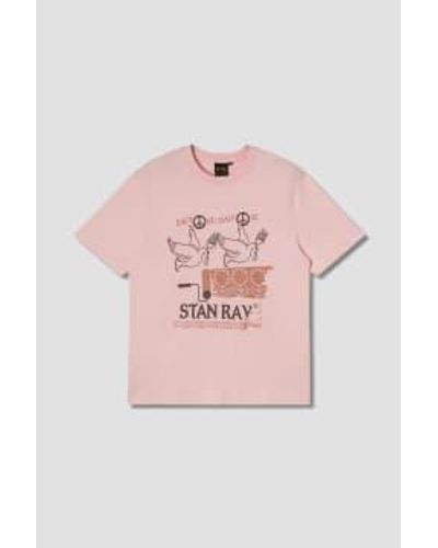Stan Ray Each One T Shirt - Rosa