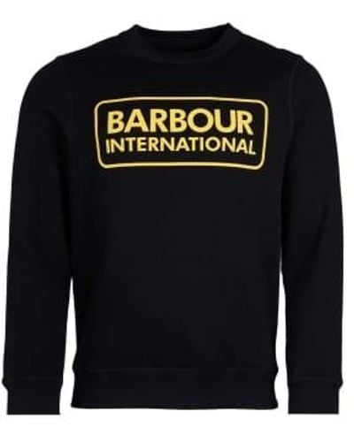 Barbour Großes logo-sweatshirt schwarz
