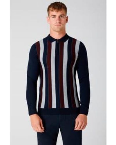 Remus Uomo And Gray 58758 Knitwear - Blue