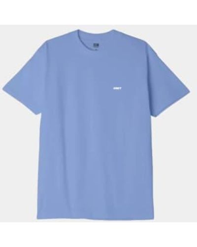 Obey Bold 2 T-shirt Digital Violet M - Blue