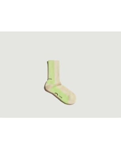 Socksss Limelight Organic Cotton Socks S/m - White