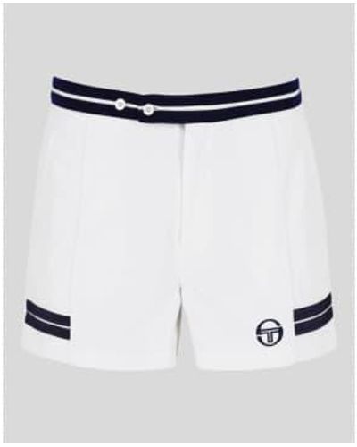 Sergio Tacchini Supermac Shorts Tennis / Medium - White
