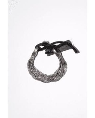 Goti Half Ag Br913 Bracelet - Metallic