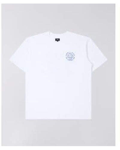 Edwin T-shirt music channel - Blanc