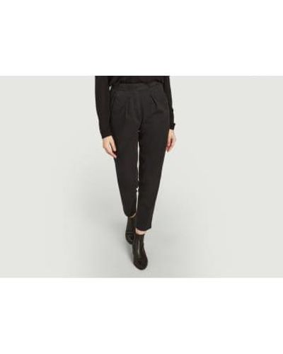 IRO Lolian Cotton Pants 34 - Black