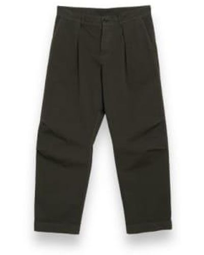 Hansen Karlo 27-77-6 Olive Drill Trousers Xs - Grey