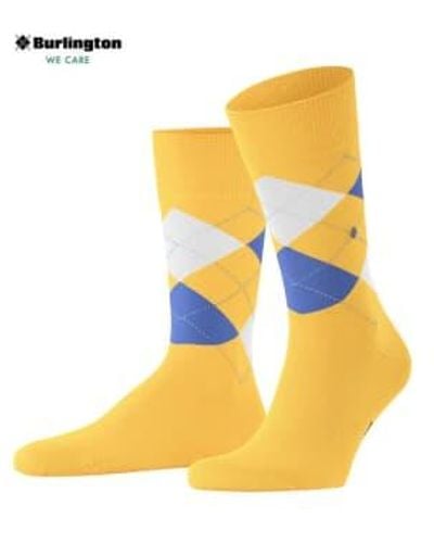 Burlington King Sun Socks - Yellow