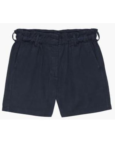 Rails Monte Navy Cotton/ Twill Shorts Xs - Blue