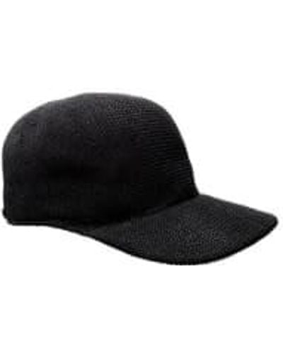 Black Colour Colour Hat - Nero