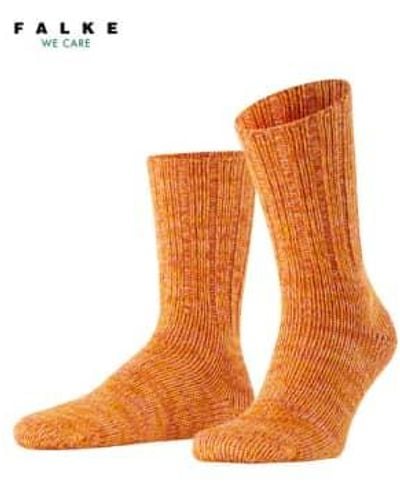 FALKE Darin Brooklyn S Socks 43-46 - Orange