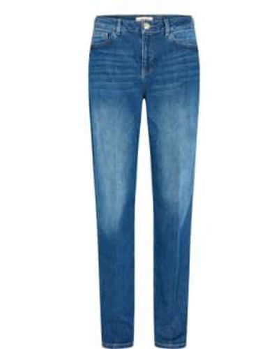 Mos Mosh Gerade lange jeans - Blau