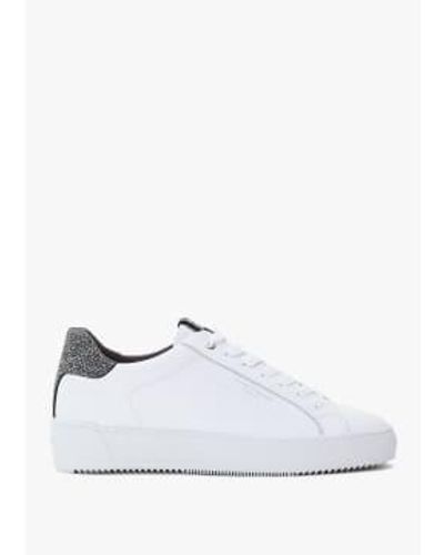 Android Homme S Zuma Reflective Caviar Sneakers - White