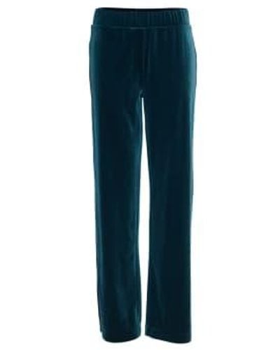 B.Young Byperlina Straight Pants Reflecting Pond Uk 16 - Blue