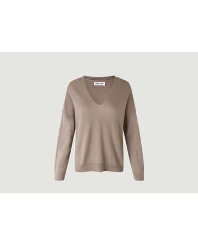 Samsøe & Samsøe Nova V-n 63041 Sweater L - Multicolor