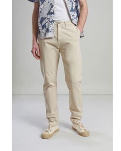 L'Exception Paris Chino Twill Pants - Natural