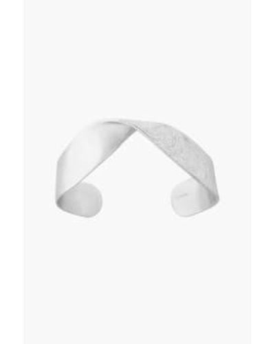 Tutti & Co Br614s louange bracelet - Blanc