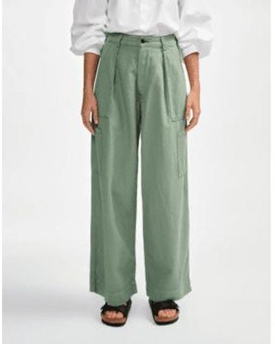 Bellerose Pepin pantalones eucalipto - Verde