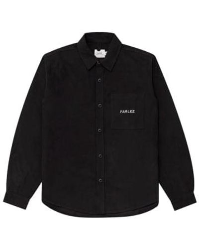 Parlez Brecon Cord Shirt X-large - Black