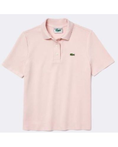 Lacoste Live Wmns Polo Slim Fit - Pink