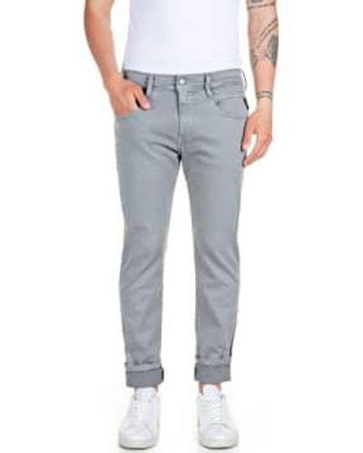 Replay Hyperflex X-lite Anbass Color Edition Slim Fit Jeans Warm 30/30 - Gray