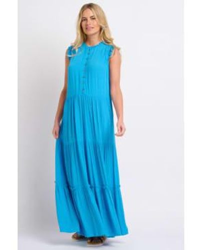 Brakeburn Zenni Maxi Dress 36 - Blue