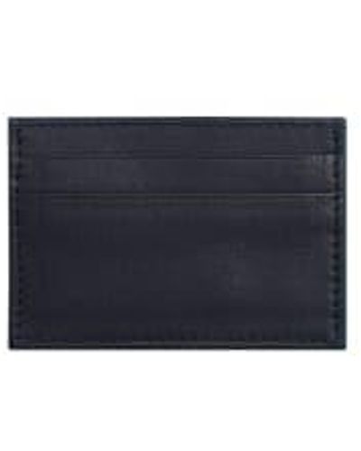 VIDA VIDA Leather Credit Card Holder - Blue