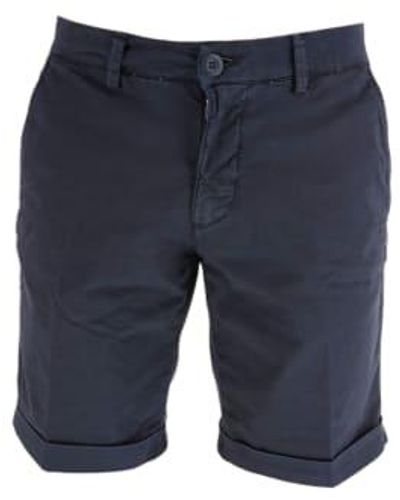 Modfitters Brighton shorts man dark - Bleu