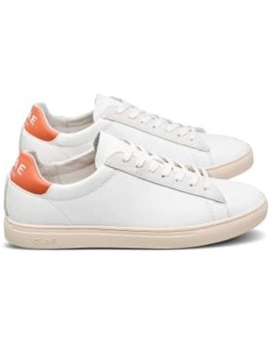 CLAE Bradley California Leather Canyon Sunset 6,5 Us / 5,5 Uk 39 Eu - White