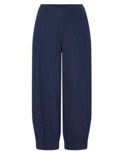 Sahara Pantalon à bulles nim stretch - Bleu