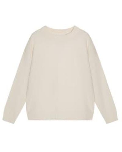 Cashmere Fashion Les Trcooot le Lea Couffermir Pullover Mappnts Running Runlls - Blanc