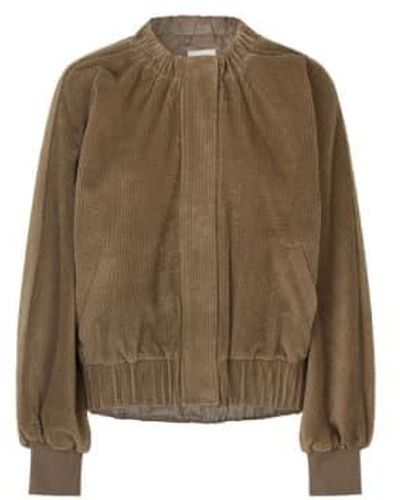 Second Female Cordie Jacket Small - Green