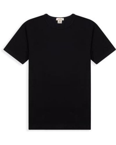 Burrows and Hare T Shirt S - Black