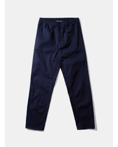 Edmmond Studios Navy Murano Trousers 42 - Blue