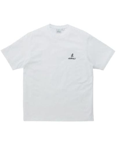 Gramicci Camiseta logotipo un punto - Blanco