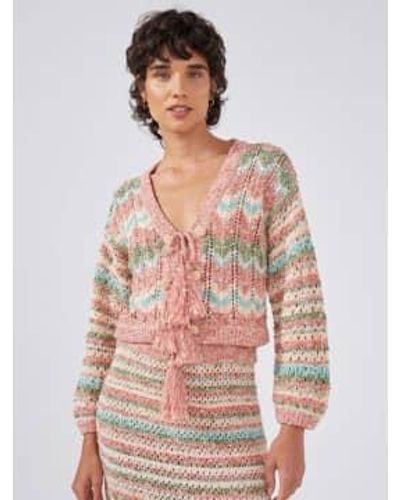 Hayley Menzies Andes Boucle Cardigan - Multicolore