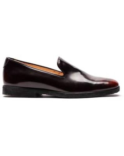 Tracey Neuls Loafer Smolder Or Double Colour Crepe Sole Loafers - Nero