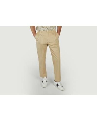 Edmmond Studios Chino Trousers 40 - Natural