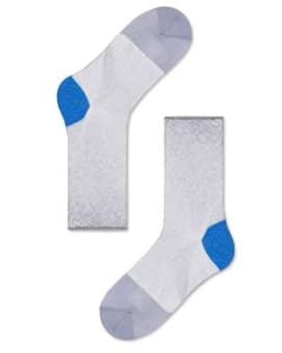 Happy Socks Hellblaue franca -knöchelsocken