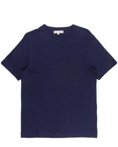 Merz B. Schwanen 1905s Loopwheeled T-shirt - Blue